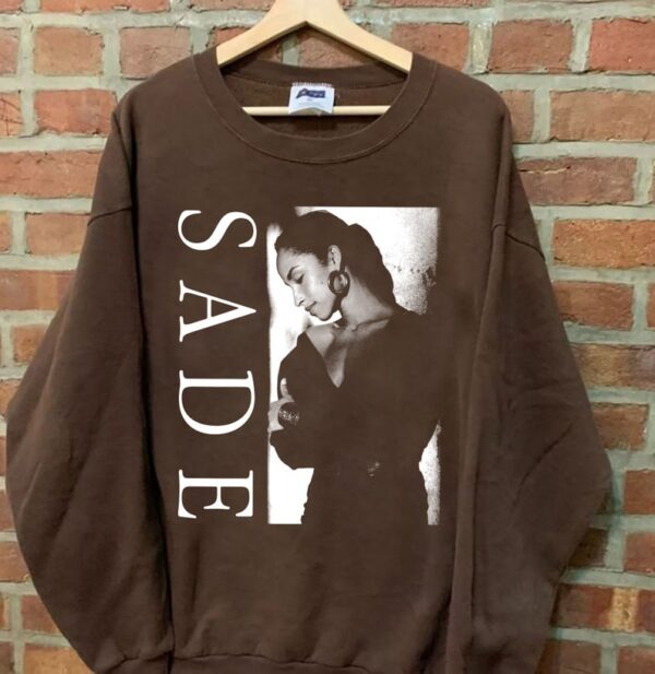 Sade Vintage 90s T-Shirt, Sade Concert Shirt, Sade Pop Music Fan shirt, Sade Gifts for Men Women Unisex Tee, Sade Adu Gift Merch - Image 6
