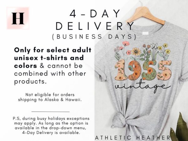 70th Birthday Shirt, Vintage 1955 Shirt, 70th Birthday Gift For Women, 70th Birthday Gift For Men, 70th Birthday Friend, 70th Birthday Woman - Image 4