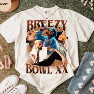 Chris Brown Tour Breezy Bowl XX V2 Vintage Shirt, Chris Brown Comfort Colors, Chris Brown Shirt, Chris Brown Tee, Chris Brown Vintage