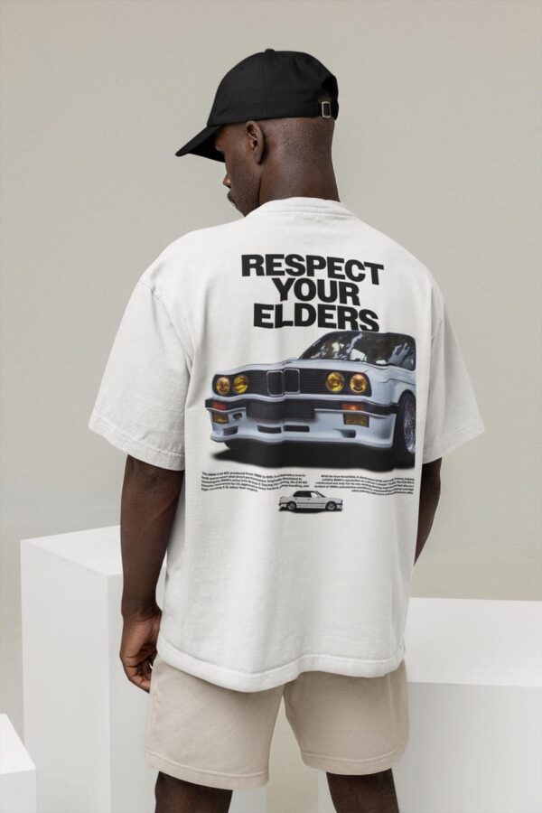 Retro BMW E30 T-Shirt Classic Euro Car Graphic Tee for JDM & Vintage Car Enthusiasts, 80s Streetwear Style Shirt